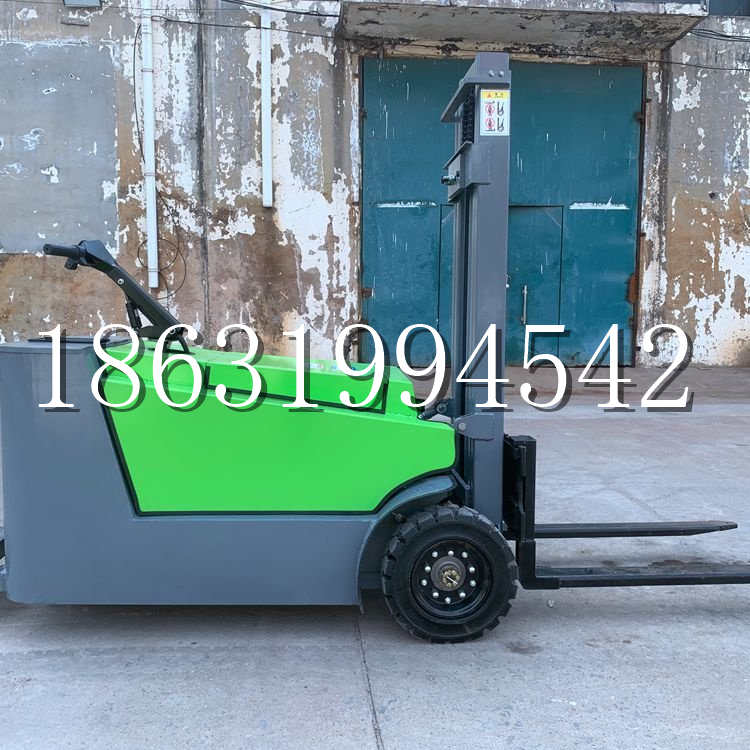 犍为县小型电动叉车1吨2吨步行站驾式电瓶堆高充电装卸车液压升降车铲车